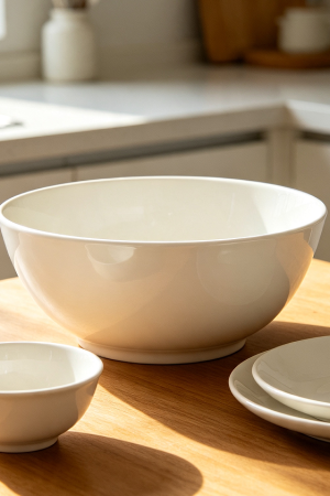 Everyday Ceramic Mixing and Serving Bowl
